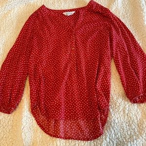 Market & Spruce blouse size M